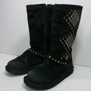 UGG Australia Avondale Studded Boots Leather Insulated Uppers Women's Footwear 7